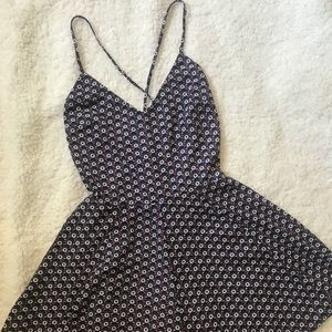 Backless Strappy Romper NWOT